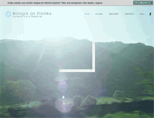 Tablet Screenshot of bosquedepiedra.com